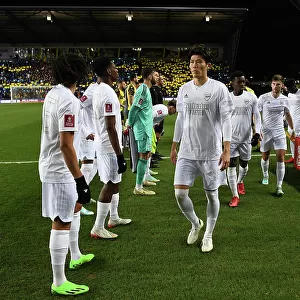 Arsenal's Tomiyasu Prepares for FA Cup Battle against Oxford United