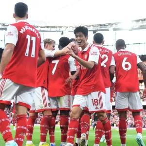 Arsenal's Tomiyasu and Saka: Unstoppable Duo Strikes Twice Against Liverpool in the 2022-23 Premier League