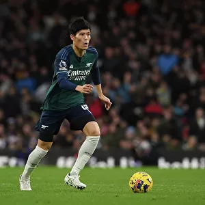 Arsenal's Tomiyasu Shines: Fulham vs Arsenal, 2023-24 Premier League