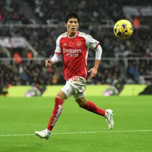Arsenal's Tomiyasu Shines: Newcastle United vs Arsenal, Premier League 2023-24