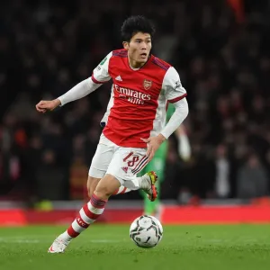 Arsenal's Tomiyasu Takes on Liverpool in Carabao Cup Semi-Final Clash Arsenal's Tomiyasu Takes on Liverpool in Carabao Cup Semi-Final Clash