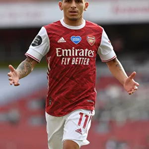 Arsenal's Torreira in Action against Watford in 2019-20 Premier League Clash