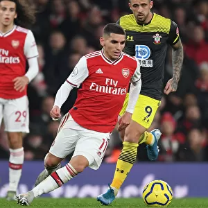Arsenal's Torreira Outmaneuvers Southampton's Ings in Premier League Clash