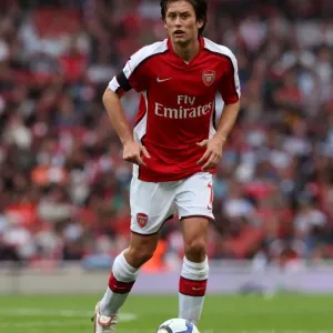 Arsenal's Triumph over Atletico Madrid: Rosicky's Brilliant Performance in the 2:1 Emirates Cup Victory, 2009