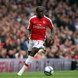 Arsenal's Triumph: Bacary Sagna Stars in 3-1 Barclays Premier League Victory over Birmingham City (17/10/09)