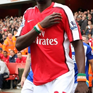 Arsenal's Triumph: Eboue's Star Performance in Arsenal's 3-1 Victory Over Birmingham City, October 17, 2009