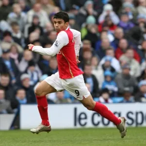 Arsenal's Triumph: Eduardo's Brilliance - 3-1 Victory Over Manchester City, 2008