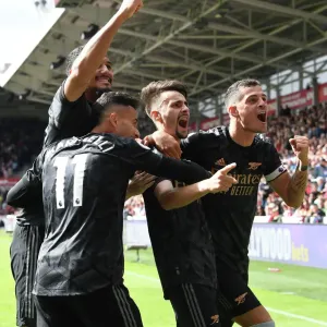 Arsenal's Triumph: Fabio Vieira's Hat-Trick Seals Brentford Victory Arsenal's Triumph: Fabio Vieira's Hat-Trick Seals Brentford Victory