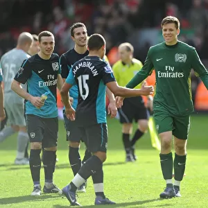 Arsenal's Triumph over Liverpool: The Exciting Moment of Victory in the 2012 Premier League