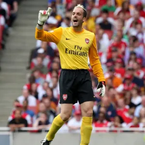 Arsenal's Triumph: Manuel Almunia's Shut-Out in the Emirates Cup - 3-0 Victory Over Rangers