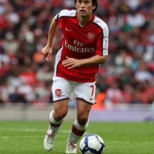 Arsenal's Triumph: Rosicky Sparks 2-1 Victory Over Atletico Madrid, Emirates Cup 2009
