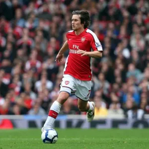 Arsenal's Triumph: Rosicky's Glory in Arsenal's 3-1 Victory over Birmingham City (17/10/09)