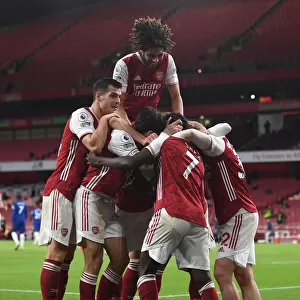 Arsenal's Triumph: Saka Scores Third Goal in Arsenal v Chelsea Rivalry (2020-21)