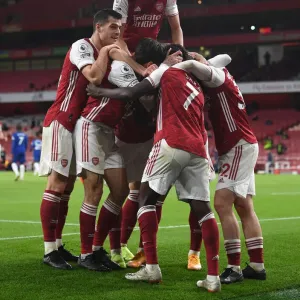 Arsenal's Triumph: Saka Scores Third Goal in Arsenal v Chelsea Rivalry (2020-21)