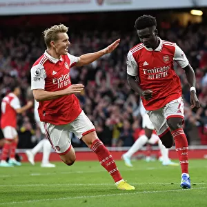 Arsenal's Triumph: Saka Scores the Third Goal Against Liverpool in the 2022-23 Premier League