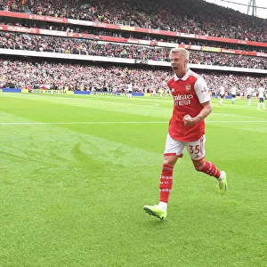 Arsenal's Triumph: Zinchenko Scores the Third in Arsenal's Win Against Tottenham (2022-23)