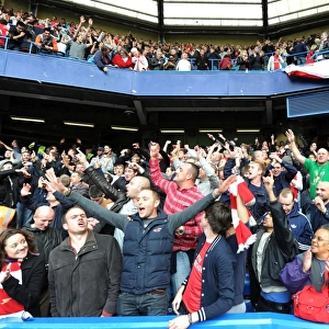 Arsenal's Triumphant Celebration: Chelsea vs Arsenal, Premier League 2011-12