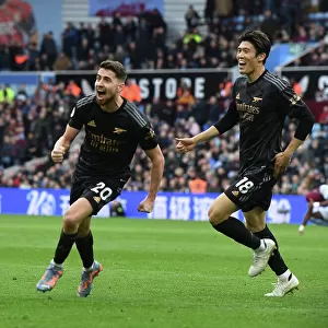 Arsenal's Triumphant Third: Own Goal by Martinez Secures Victory vs. Aston Villa (2022-23)