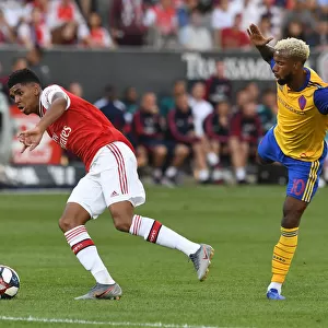 Arsenal's Tyreece John-Jules vs. Kellyn Acosta: A Battle in the 2019 Arsenal vs. Colorado Rapids Pre-Season Clash