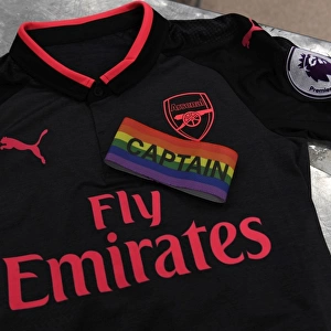 Arsenal's Unity Statement: Rainbow Armband (2017-18)