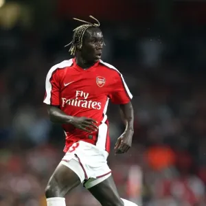 Arsenal's Unstoppable Force: Bacary Sagna Leads 4-0 UEFA Champions League Victory