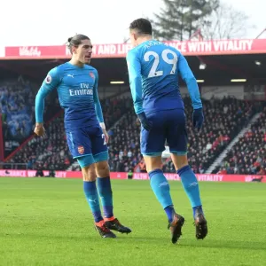 Arsenal's Unstoppable Goal Celebration: Bellerin and Xhaka's Thrilling Moment vs Bournemouth Arsenal's Unstoppable Goal Celebration: Bellerin and Xhaka's Thrilling Moment vs Bournemouth
