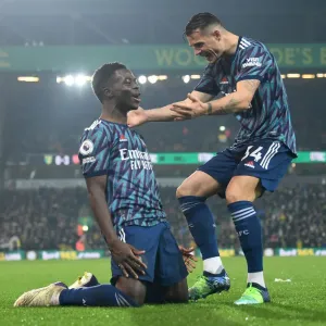 Arsenal's Unstoppable Partnership: Saka and Xhaka's Brilliant Goal Celebration vs. Norwich City Arsenal's Unstoppable Partnership: Saka and Xhaka's Brilliant Goal Celebration vs. Norwich City