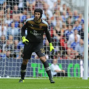 Arsenal's Unyielding Guardian: Petr Cech in the Community Shield Showdown Against Chelsea (2015-16) Arsenal's Unyielding Guardian: Petr Cech in the Community Shield Showdown Against Chelsea (2015-16)