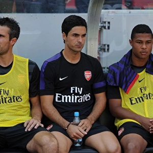 Arsenal's Van Persie, Arteta, and Gnabry Pre-Season Encounter with FC Cologne (2012)