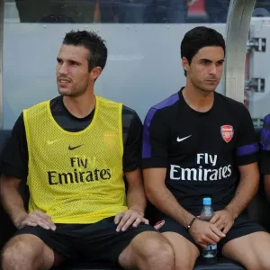 Arsenal's Van Persie, Arteta, and Gnabry Pre-Season Encounter with FC Cologne (2012)
