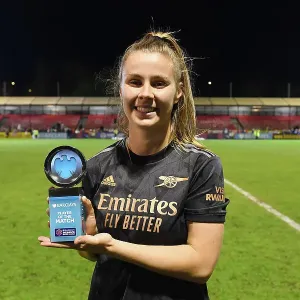 Arsenal's Victoria Pelova Named Barclays Player of the Match in Brighton & Hove Albion vs Arsenal Women's Super League Clash Arsenal's Victoria Pelova Named Barclays Player of the Match in Brighton & Hove Albion vs Arsenal Women's Super League Clash