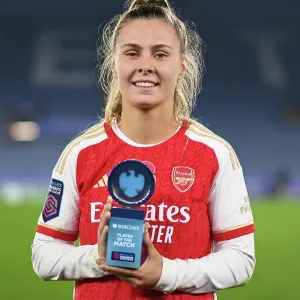 Arsenal's Victoria Pelova Named Barclays Women's Super League Player of the Match in Leicester City Victory Arsenal's Victoria Pelova Named Barclays Women's Super League Player of the Match in Leicester City Victory