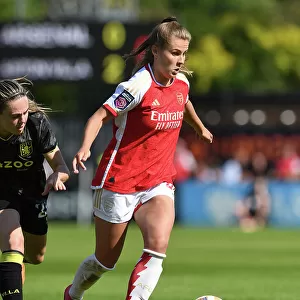 Arsenal's Victoria Pelova Shines in FA Women's Super League Showdown against Aston Villa