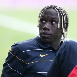 Arsenal's Victory: Bacary Sagna in Action against Barnet (1:2), Pre-Season Friendly 2008 Arsenal's Victory: Bacary Sagna in Action against Barnet (1:2), Pre-Season Friendly 2008
