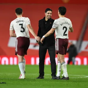 Arsenal's Empty Victory at Old Trafford: Arteta's Men Defeat Manchester United Amidst COVID-19 Restrictions (2020-21) Arsenal's Empty Victory at Old Trafford: Arteta's Men Defeat Manchester United Amidst COVID-19 Restrictions (2020-21)