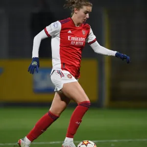 Arsenal's Vivianne Miedema in Action against 1899 Hoffenheim in UEFA Women's Champions League Arsenal's Vivianne Miedema in Action against 1899 Hoffenheim in UEFA Women's Champions League