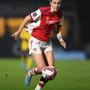Arsenal's Vivianne Miedema in Action: Arsenal Women vs. Reading Women, FA WSL 2021-22