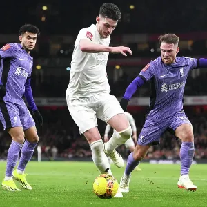 Arsenal's White Wave: Battle for Possession against Liverpool in FA Cup Match - No More Red: Arsenal's Unified Stand against Knife Crime Arsenal's White Wave: Battle for Possession against Liverpool in FA Cup Match - No More Red: Arsenal's Unified Stand against Knife Crime