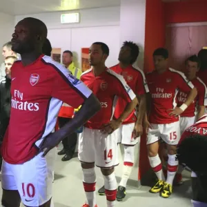 Arsenal's William Gallas Secures Victory: 2-0 Over Manchester City, Barclays Premier League, Emirates Stadium, 2009 Arsenal's William Gallas Secures Victory: 2-0 Over Manchester City, Barclays Premier League, Emirates Stadium, 2009