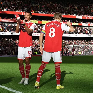 Arsenal's William Saliba Gears Up: Arsenal FC vs. Nottingham Forest, Premier League 2022-23