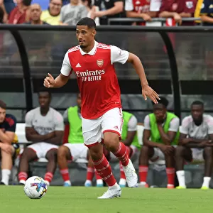 Arsenal's William Saliba Stands Out: Pre-Season Victory Over Everton in Baltimore