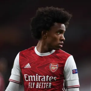 Arsenal's Willian in UEFA Europa League: Playing Behind Closed Doors Arsenal's Willian in UEFA Europa League: Playing Behind Closed Doors
