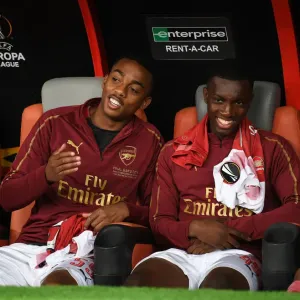Arsenal's Willock and Nketiah: United Before the Europa League Final Against Chelsea, Baku 2019