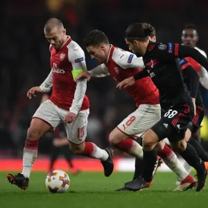 Arsenal's Wilshere and Ramsey Clash with Milan's Rodriguez in Europa League Showdown