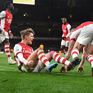 Arsenal's Winning Moment: Lacazette's Goal vs. Wolverhampton Wanderers (Premier League 2021-22)