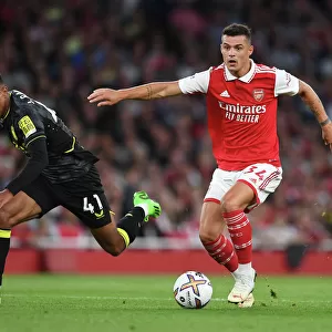 Arsenal's Xhaka Clashes with Villa's Ramsey in 2022-23 Premier League Showdown