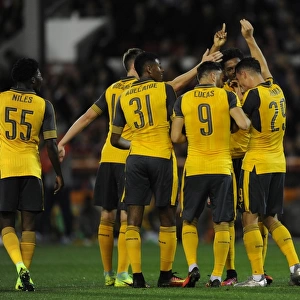 Arsenal's Xhaka Scores Thriller in 4-0 League Cup Victory Over Nottingham Forest