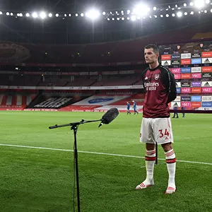 Arsenal's Xhaka Speaks Out: Empty Emirates Stadium, Arsenal v Liverpool, Premier League 2019-2020