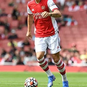 Arsenal's Xhaka Stands Firm: A Battle of Spirits in Arsenal vs. Chelsea Pre-Season Clash at Emirates Stadium