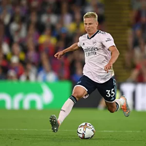 Arsenal's Zinchenko in Action: 2022-23 Premier League Match against Crystal Palace